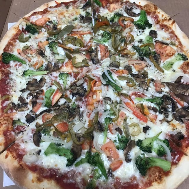 The Veggie Pizza.