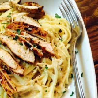 Blackened Chicken Alfredo